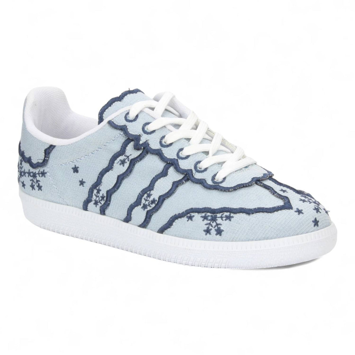 Love Rio - Women's Elise Vintage Round Toe Sneakers