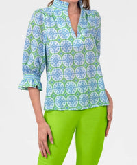 Gretchen Scott - Ruffleneck Tunic