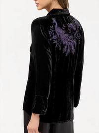 Johnny Was - Molly Velvet Vintage Button Down Shirt