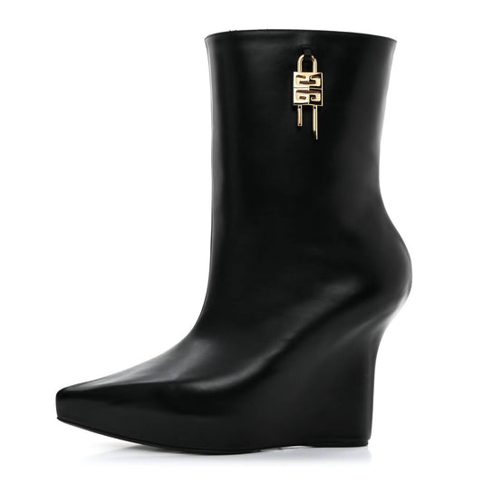 Givenchy - Women's G-lock 80mm Wedge Low Boots