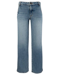 Edyson - Stan Slash Front Pockets Straight Leg Jeans