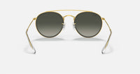 Ray Ban - Round Double Bridge Non Polarized Sunglasses Rb3647n 923871