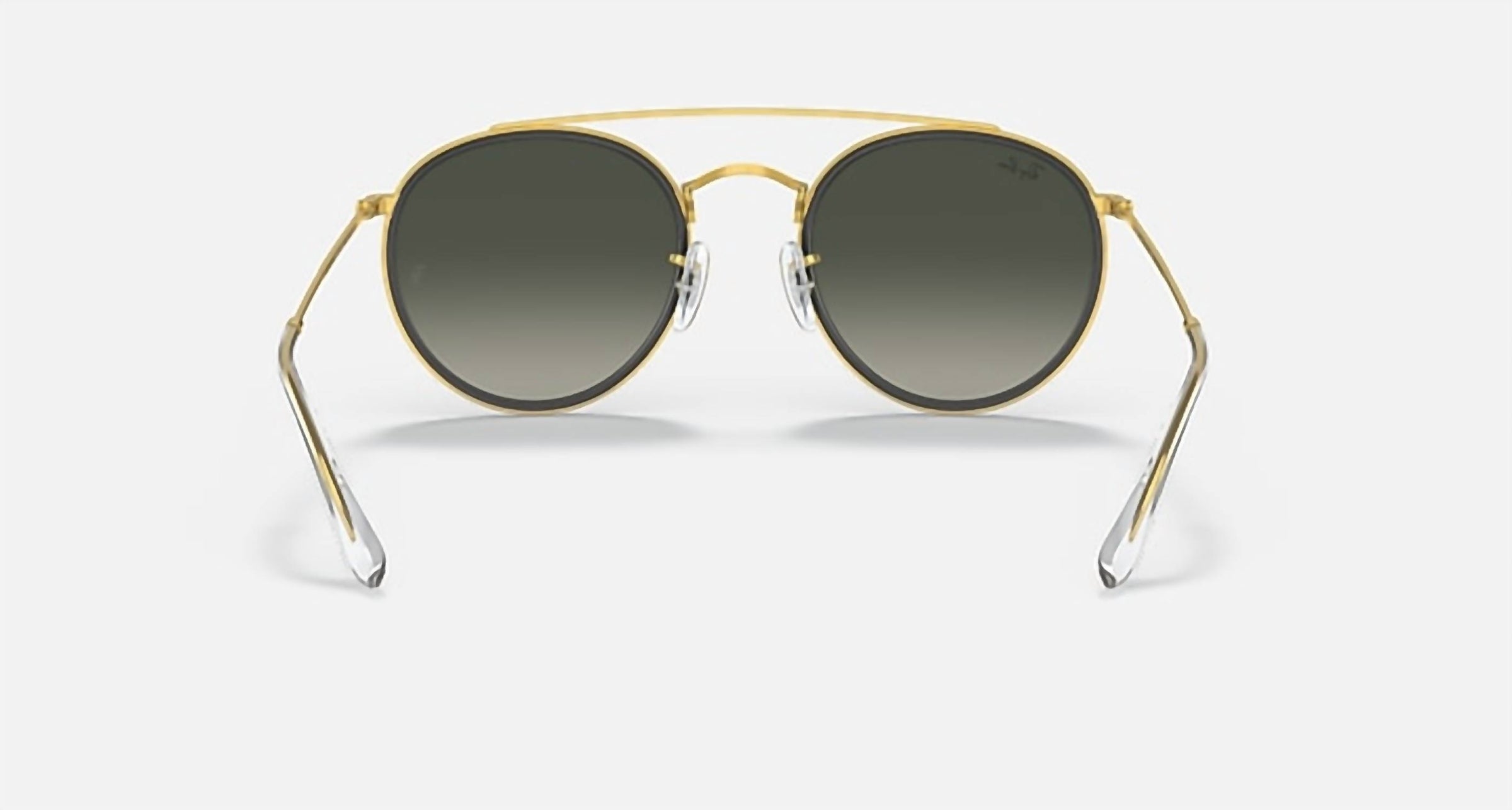 Ray Ban - Round Double Bridge Non Polarized Sunglasses Rb3647n 923871