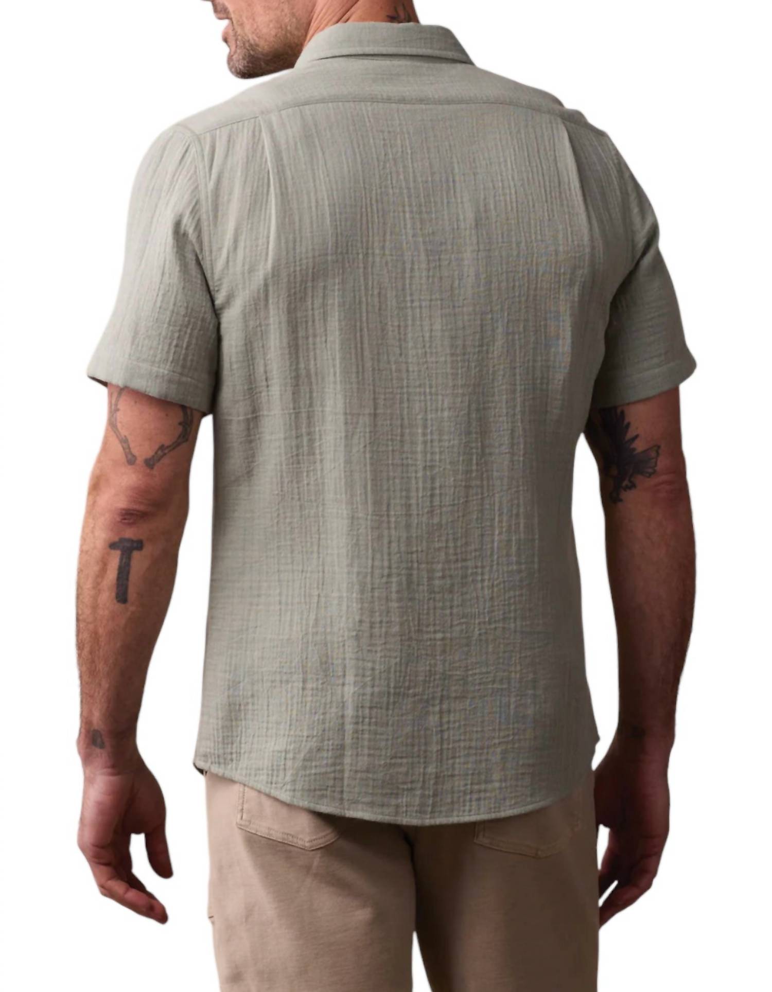The Normal Brand - Kalo Short Sleeve Button Up Shirt