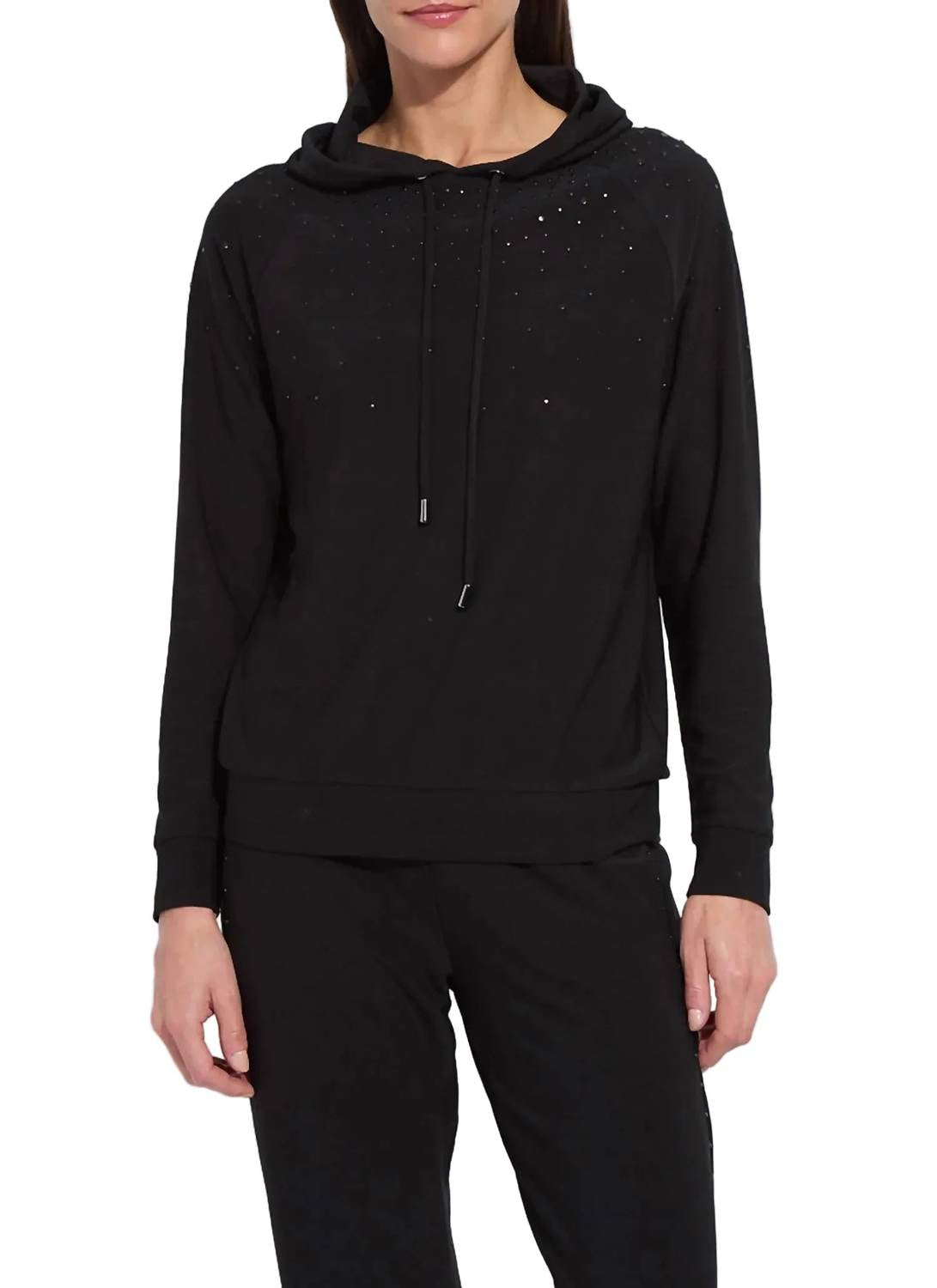 Lysse - Emiliana Studded Hoodie Sweatshirt
