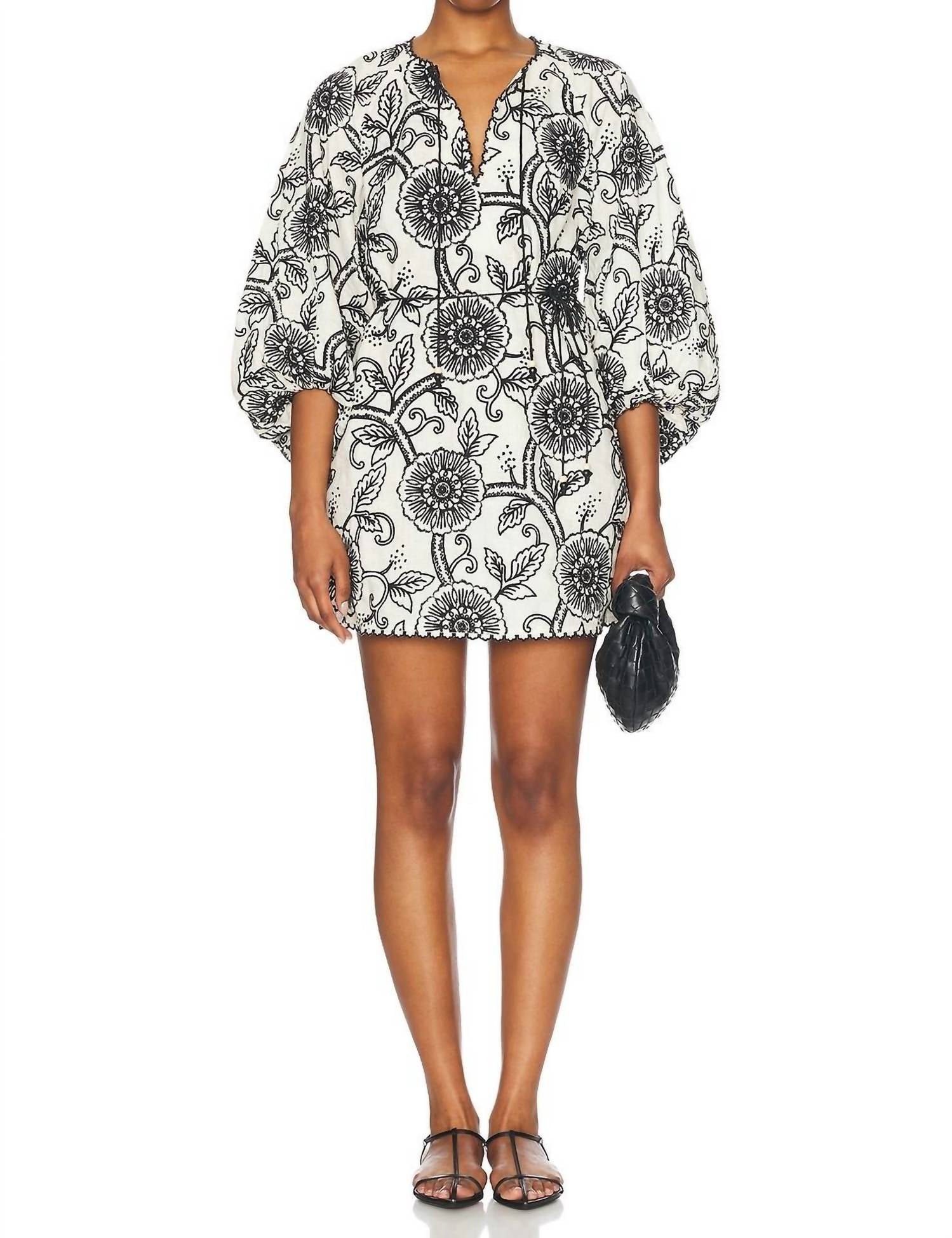 Zimmermann - Tallow Embroidered Mini Dress