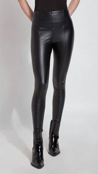 Lysse - High Waist Vegan Leather Leggings