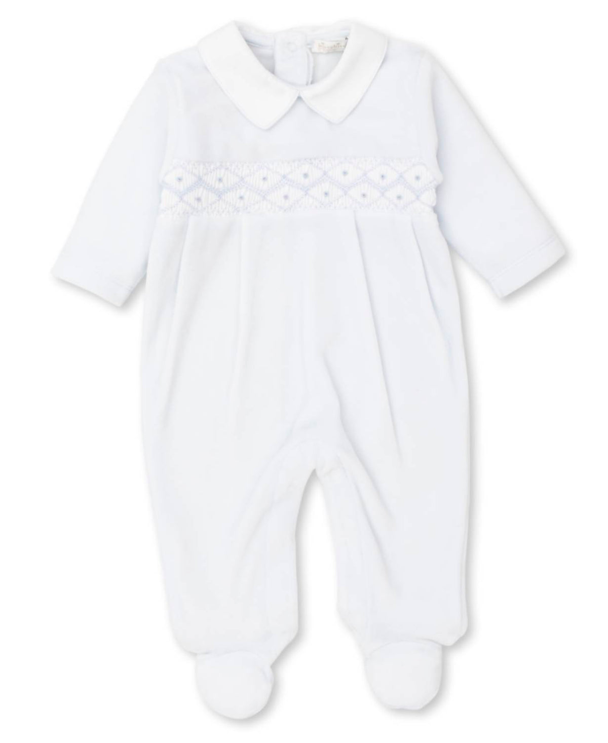 Kissy Kissy - Kid's Velvet Hand Embroidery Footie