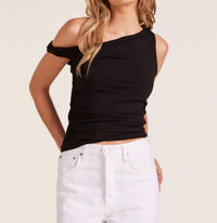 Bobi - Twist Off The Shoulder Top