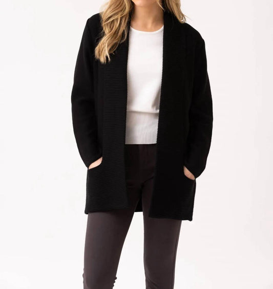 Marble - Edge To Edge Longline Long Sleeve Cardigan