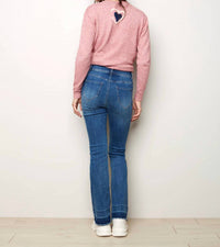 Charlie B - Solid Denim Flare Jean