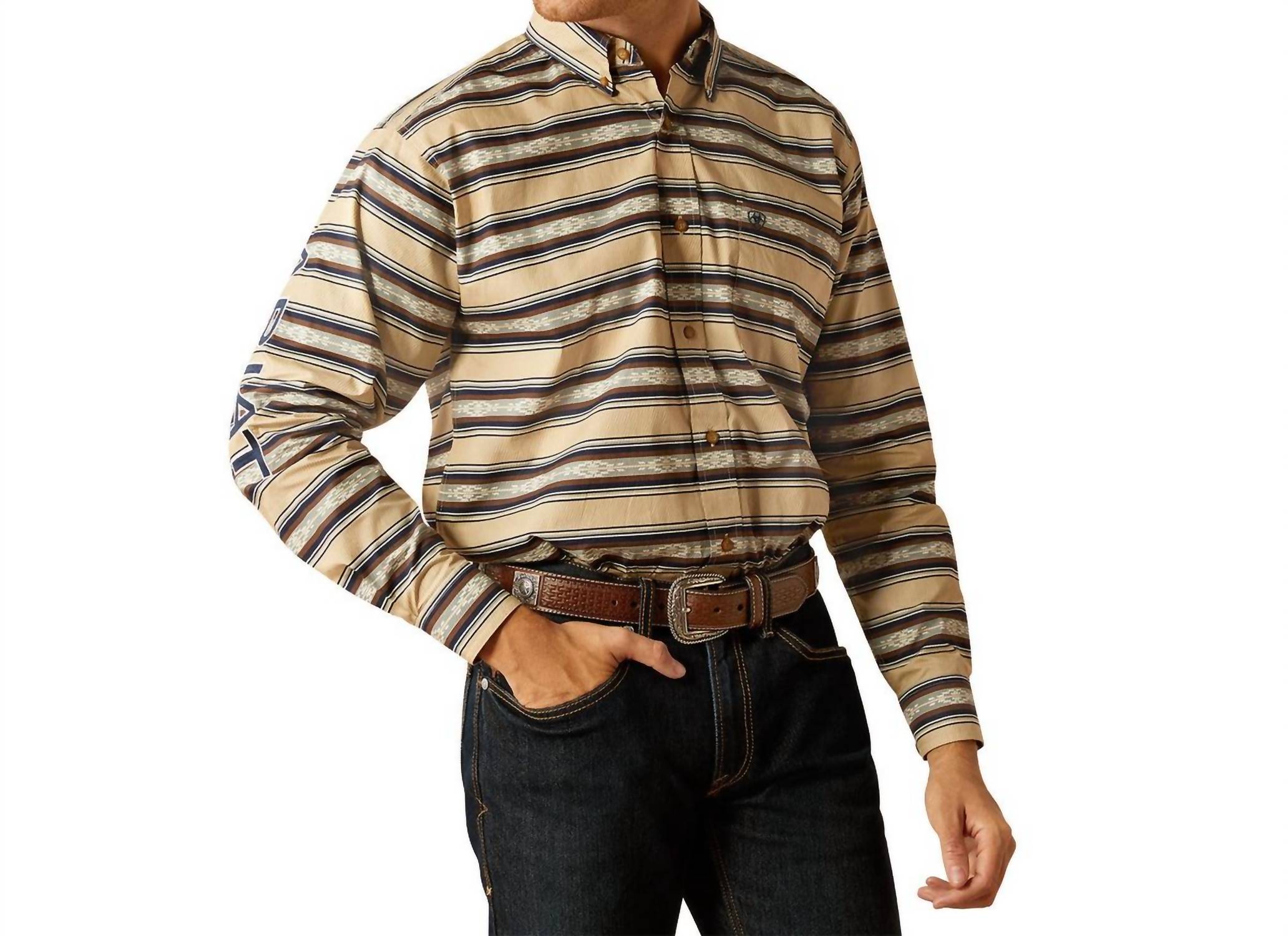 Ariat - Men's Team Logo Korbyn Me Shirt