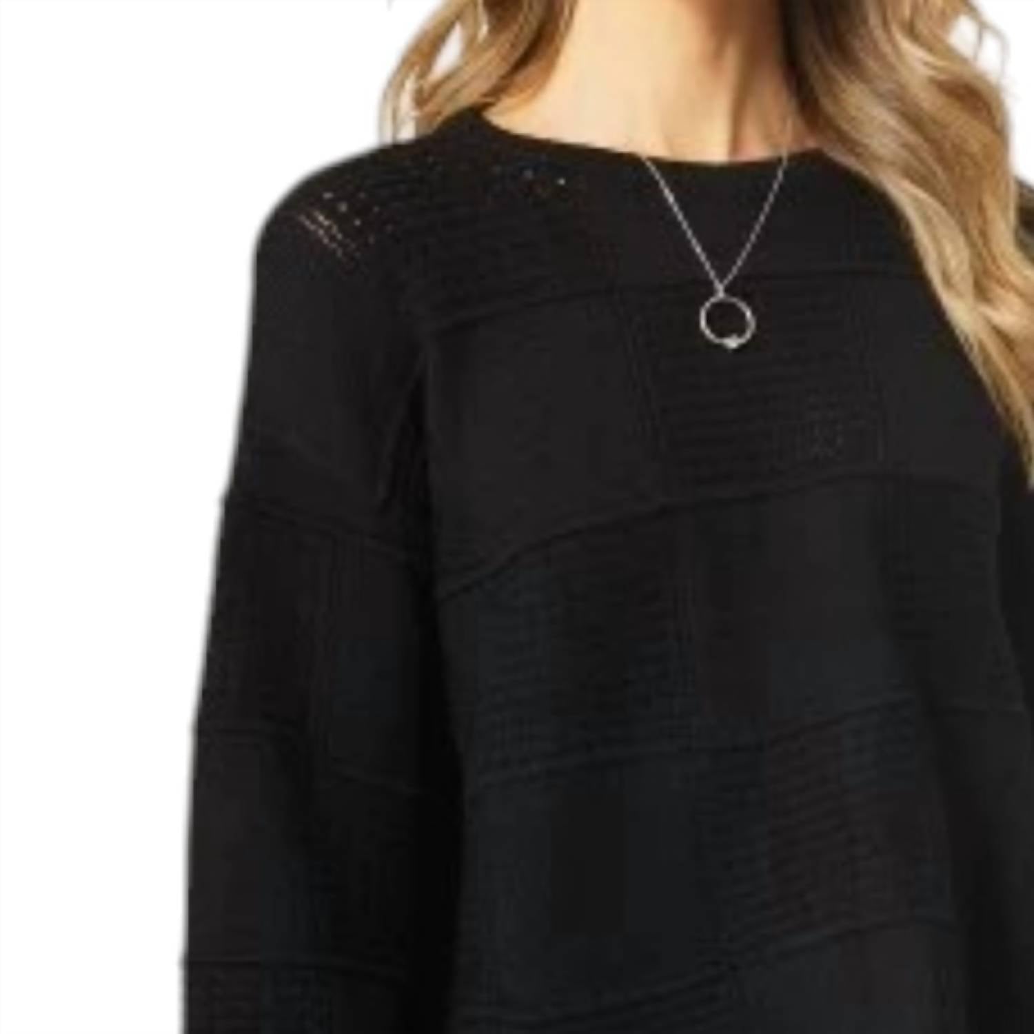 Coco + Carmen - Kalani Long Sleeve Crew Neck Sweater