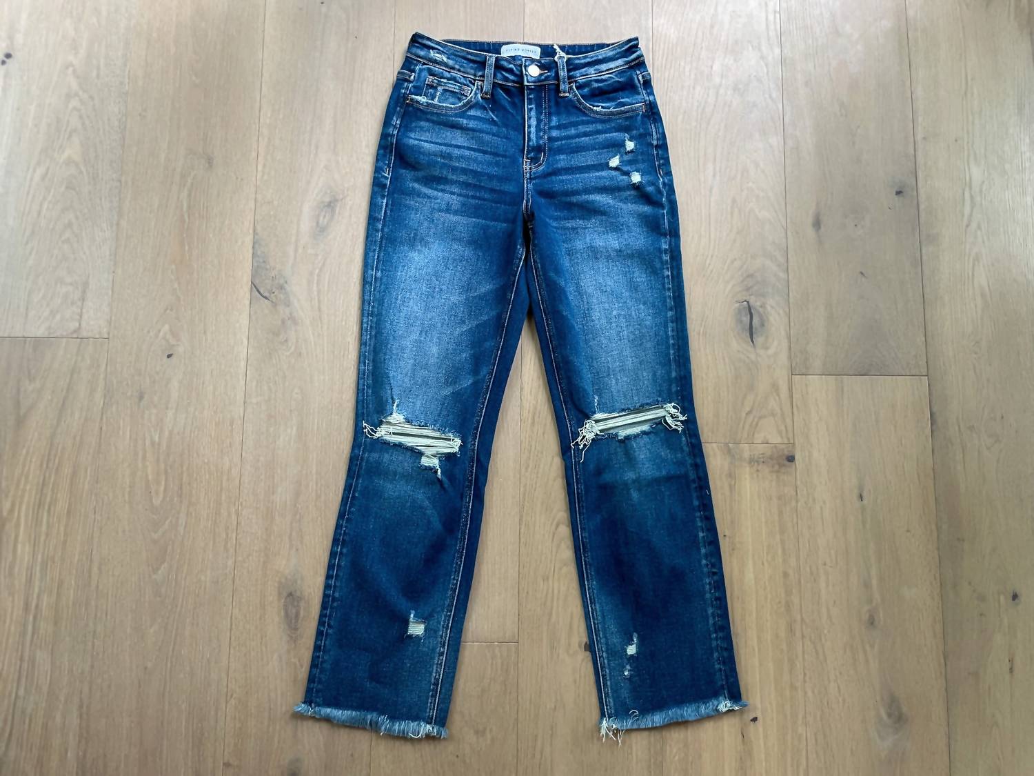 Flying Monkey - Ankle Straight Leg Jeans