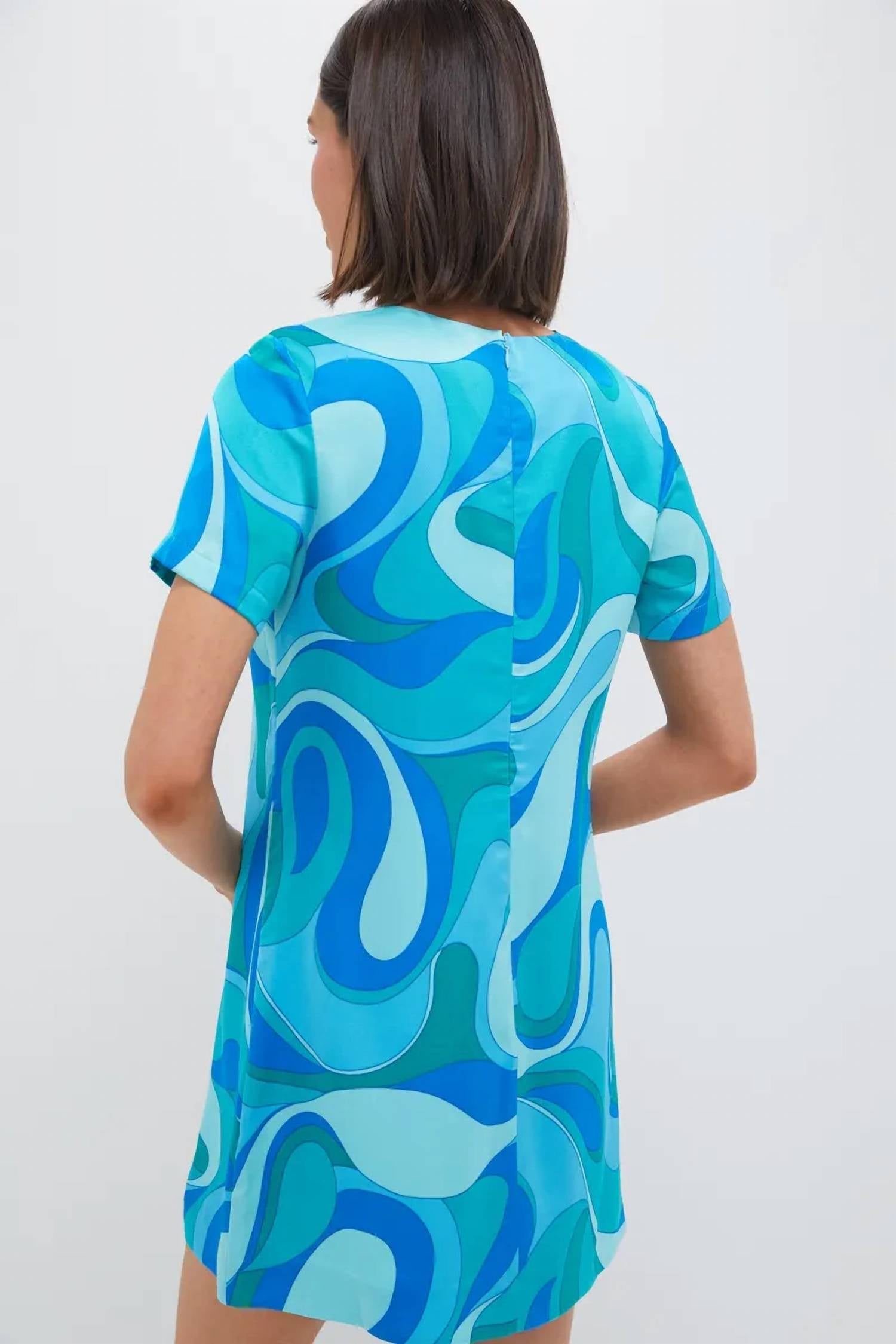 Hyacinth House - Retro Geo Duffy Mini Dress