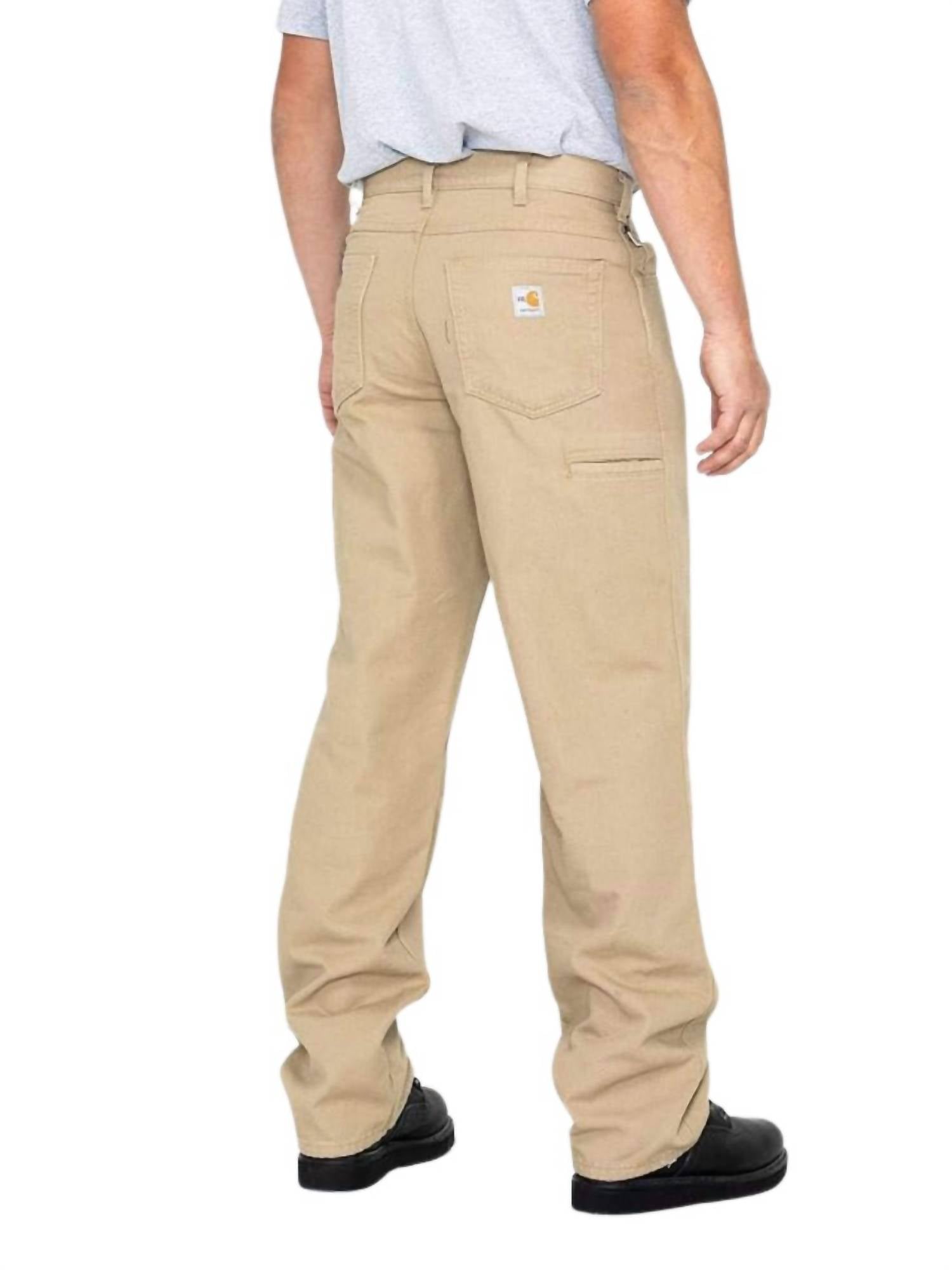 Carhartt - Men's Flame Resistant Canvas Pant - Length 34"