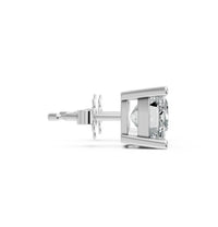 Aamiaa - Women's Cushion Shape 4 Prong Push Back Studs