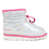 Billieblush - Kids' Iridescent Quilted Snow Boots