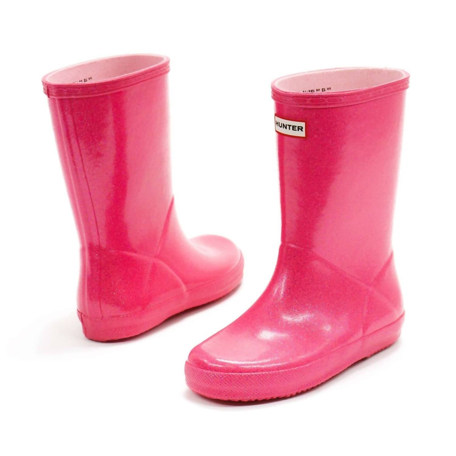 HUNTER Girls First Starcloud Rain Boots in arcade pink - kids' shoe - view 5
