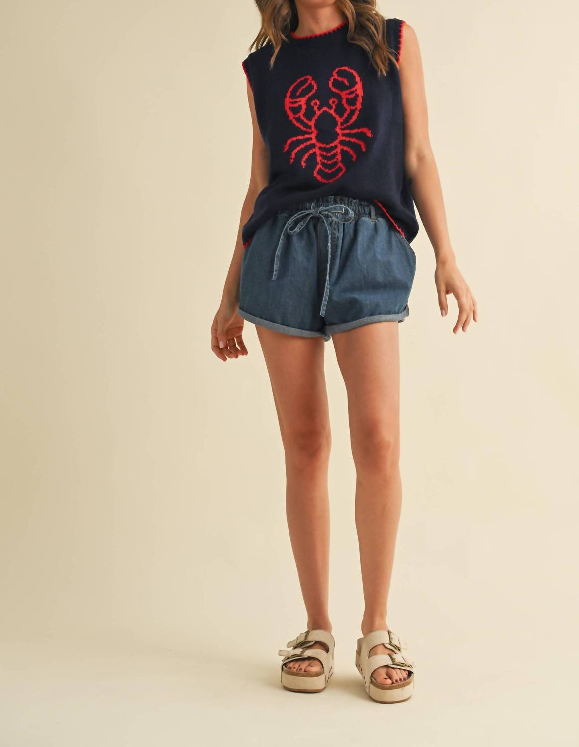 Klesis - Lobster Knit Top
