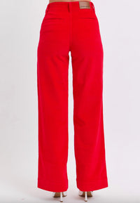 Judy Blue - Corduroy Wide Leg Trousers