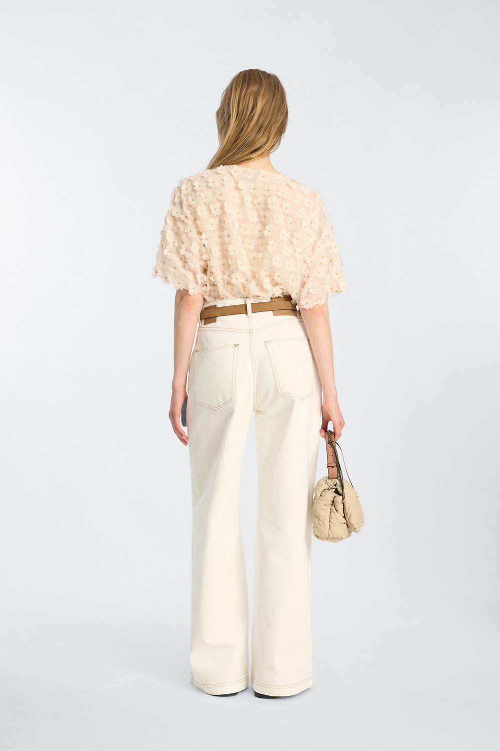 Munthe - Floral Appliqué Blouse