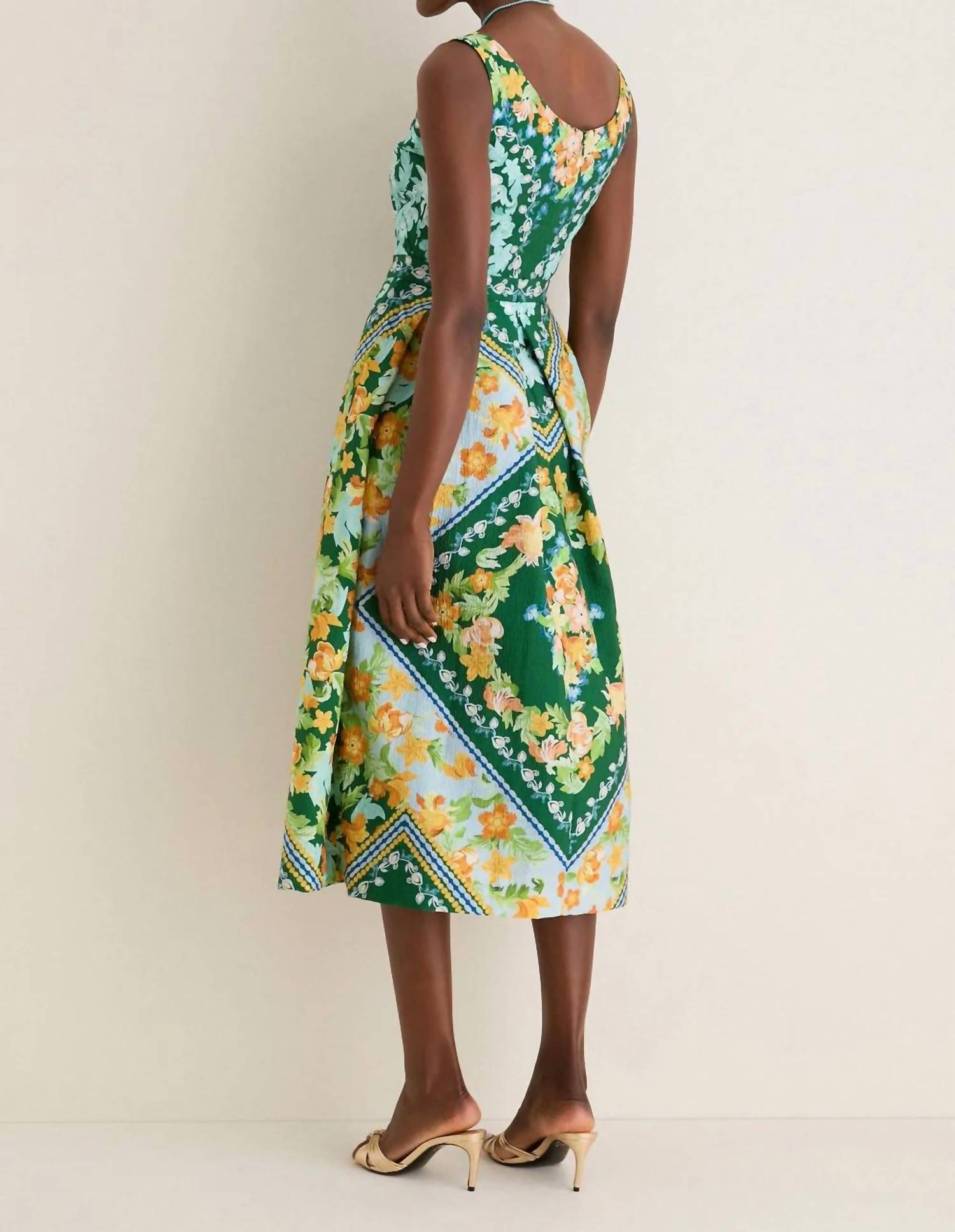 Saloni - Martine-c Midi Dress