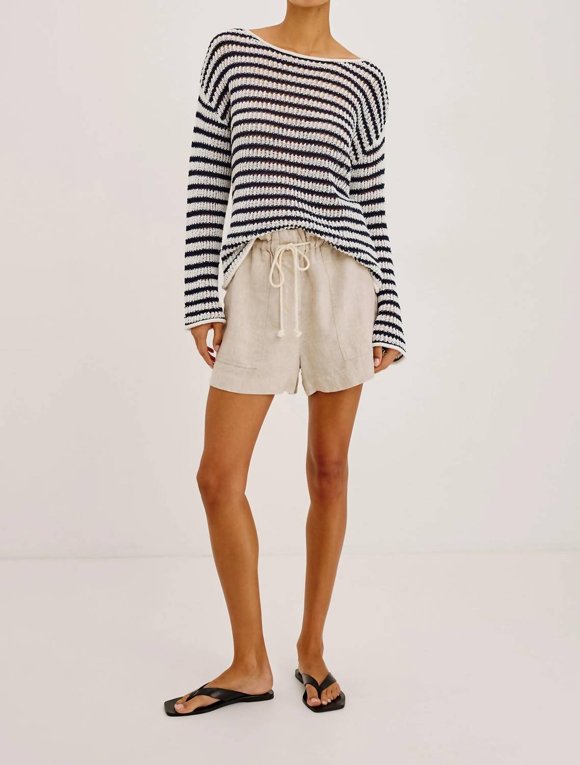 Rails - Evangeline Luxe Linen-blend Knit Sweater