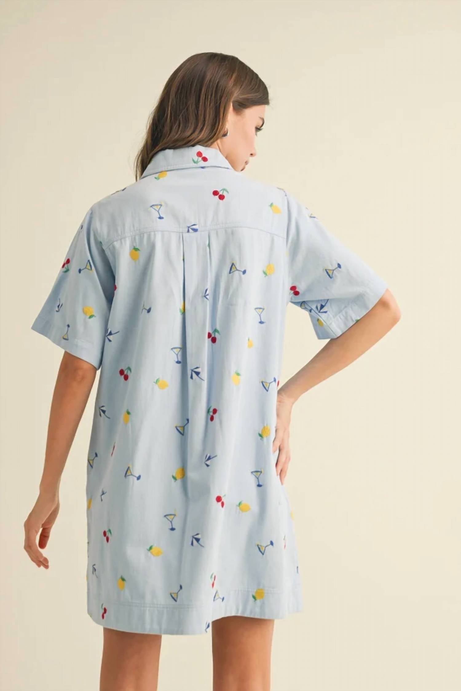 &Merci - Seaside Collared Mini Dress