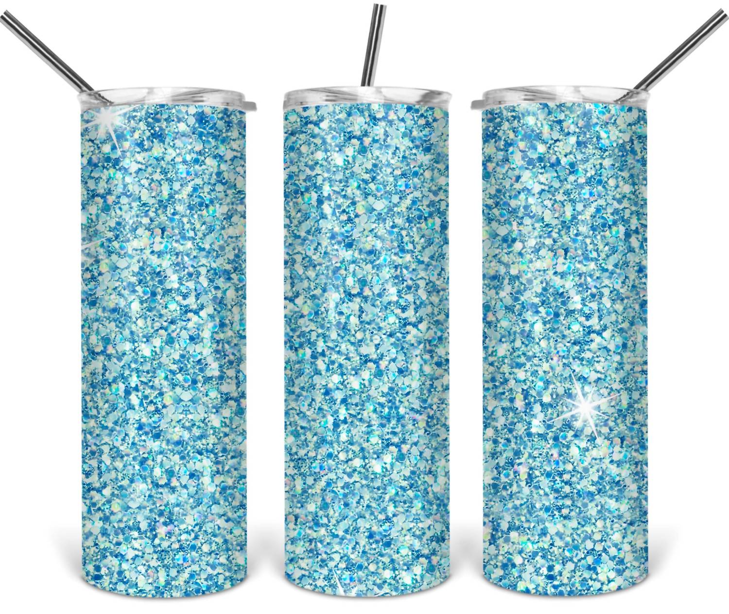 Donny Brooks Designs - Glitter Stainless Steel Double Wall Tumbler 20 Oz