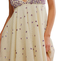 Free People - Noel Shine Mini Dress