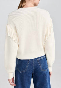 Z Supply - Fringe Crew Neck Sweater