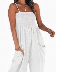 Halcyon Outfitters - Sleeveless Casual Jumpsuit