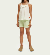 Scotch & Soda - Girl's Crinkle-Cotton Short