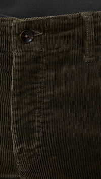 Taylor Stitch Carnegie Straight Pant in fatigue olive corduroy - men's pants - view 4