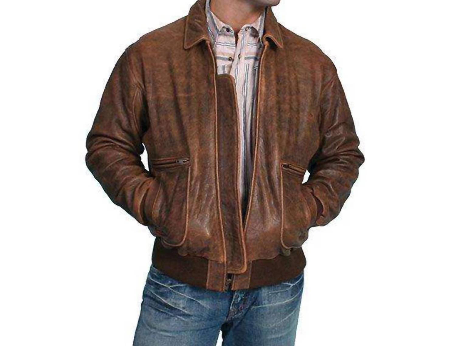 Scully - Leather Wear Lambskin Bomber Jacket
