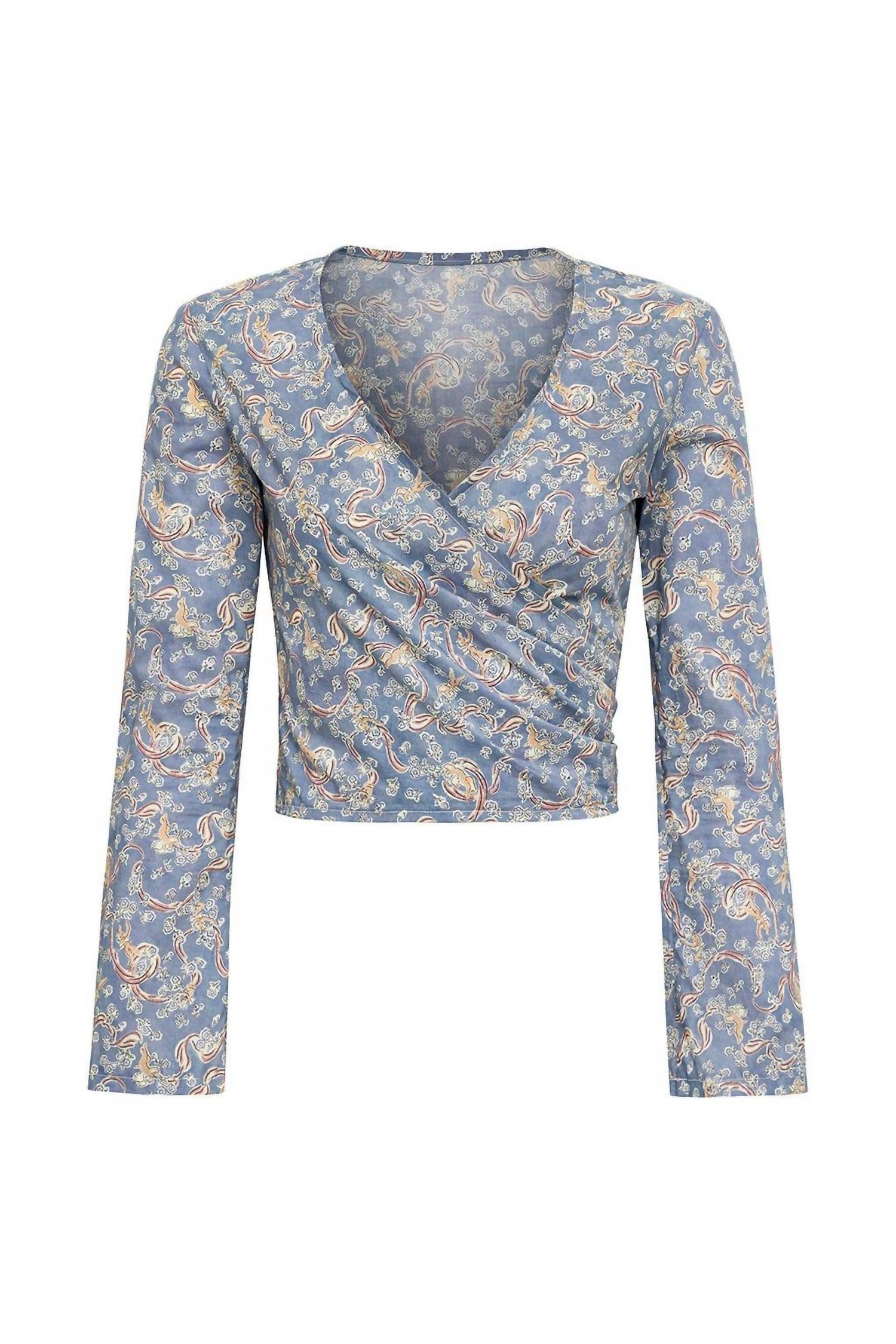 Montce - Wrap Crop Top