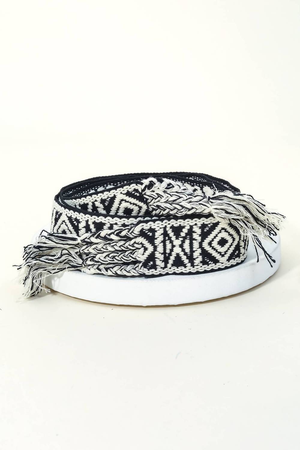 Anarchy Street - Women's Boho Pattern Embroidered Braided Belt