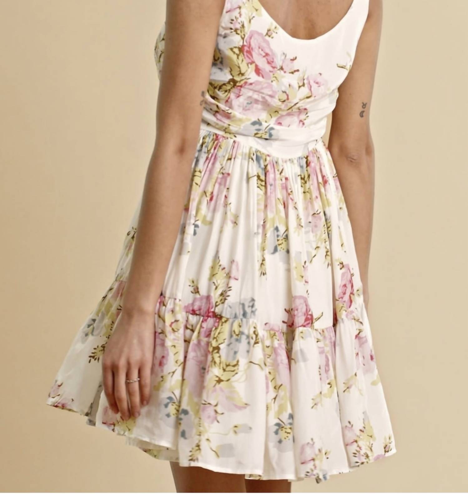 Bytimo - Satin Mini Strap Dress