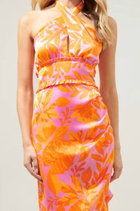 Sugarlips - Tropicanna Halter Midi Dress