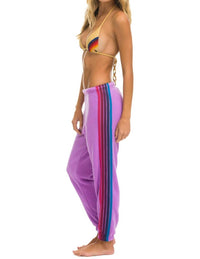Aviator Nation - Women's Five Stripe Sweatpant
