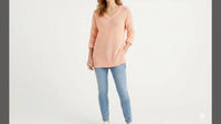 2 Liv - V-neck Pullover Top