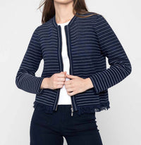 Kinross - Textured Fringe Cardigan