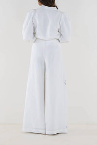 Emily Mccarthy - Paisley Wide Leg Pants