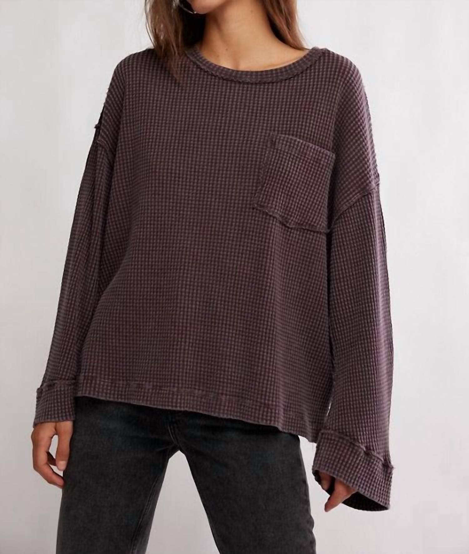 Free People - Dawson Pocket Thermal Top