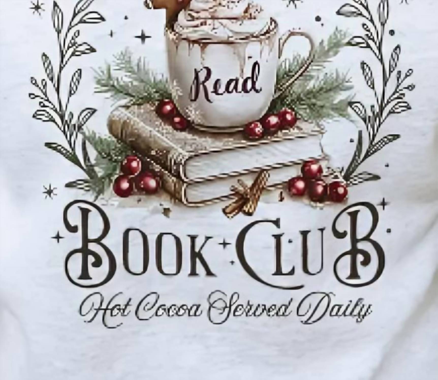 Kissed Apparel - North Pole Book Club Sweatshirt