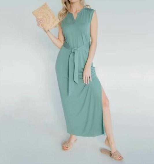 Savraé - Charlotte Belted Maxi Dress