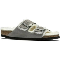 Birkenstock - Women's Arizona Shearling Suede Leather Sandals - Narrow