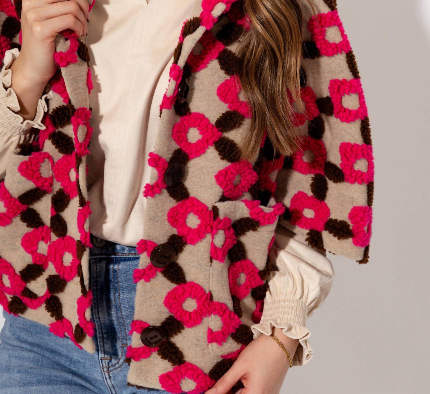 Ivy Jane - Pop Flower Capelet