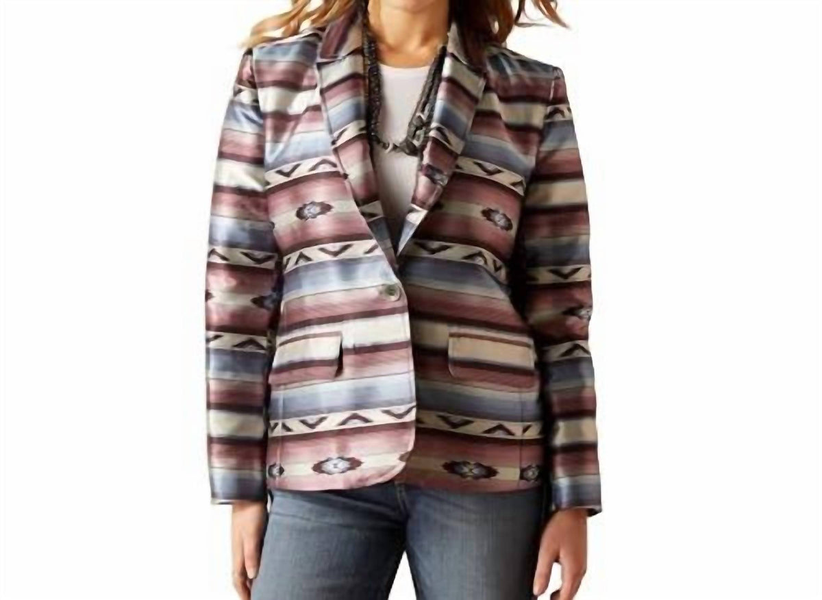 Ariat - Print Long Sleeves Blazer